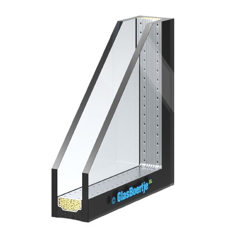 régi 2 rétegű üveg alu távtartóval